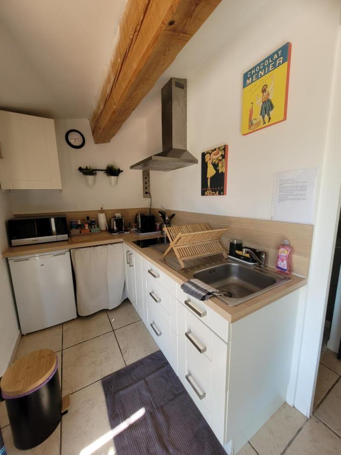 Studio Dans Maisonnette En Pierre Le Castellet  Eksteriør billede