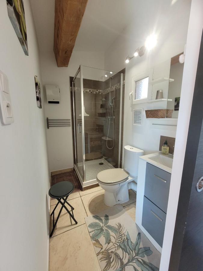 Studio Dans Maisonnette En Pierre Le Castellet  Eksteriør billede